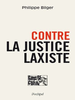 cover image of Contre la justice laxiste